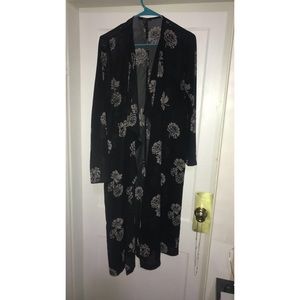 Floral Sheer Cardigan.